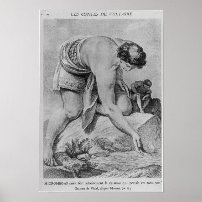 Poster Micromegas ramasse habilement le navire (Devant)