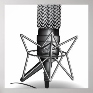 Poster Microphone