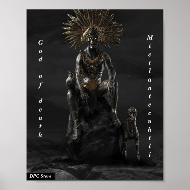 Poster Mictlantecuhtli (Devant)