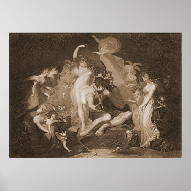Poster Midsummer Nights Dream 1796 (Devant)