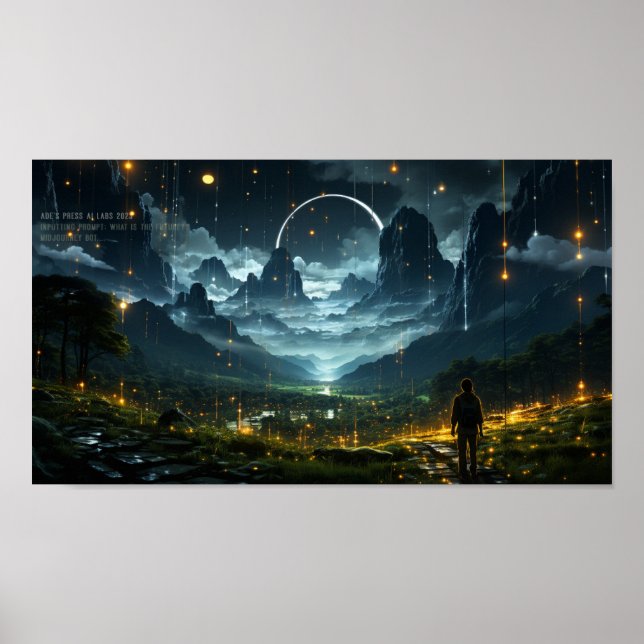 Poster 'Midway What is the Future ?' (Devant)