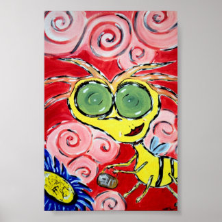 Poster Miel Bee