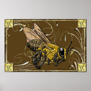 Poster Miel Bee