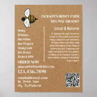 Miel Bee - Beeyard, Honey Farm Publicité