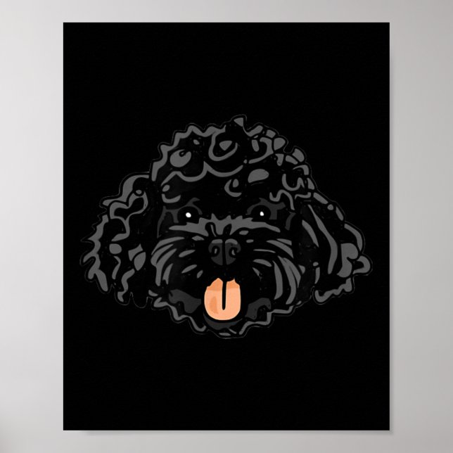 Poster Mignon Apoo noir (Devant)