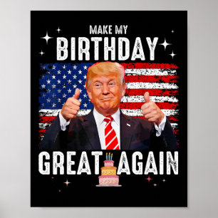 Poster Mignon Fais Mon Anniversaire Génial Encore Amoureu