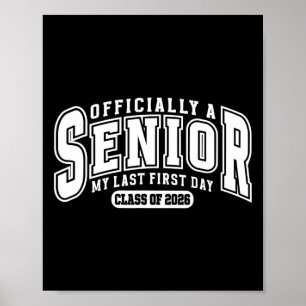 Poster Mignon un senior mon dernier premier jour Cl de 20