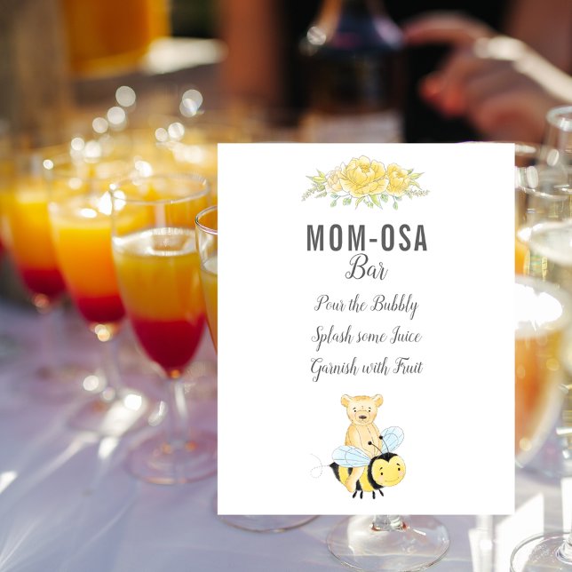 Poster Mignonne Maman-Osa Bar Teddy Bear Genre Revela (Créateur téléchargé)