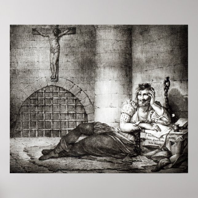 Poster Miguel de Cervantes Saavedra (Devant)