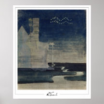 Mikalojus Konstantinas Ciurlionis Zedign Art Post.