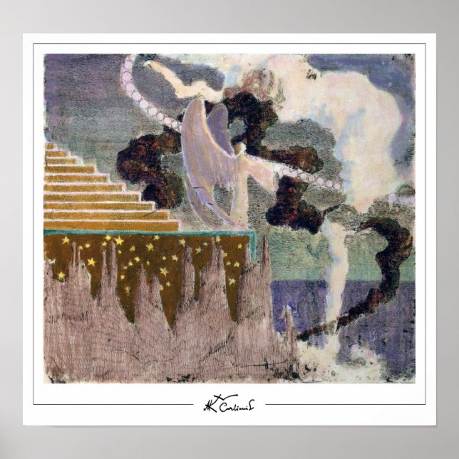 Poster Mikalojus Konstantinas Ciurlionis Zedign Art Post. (Devant)