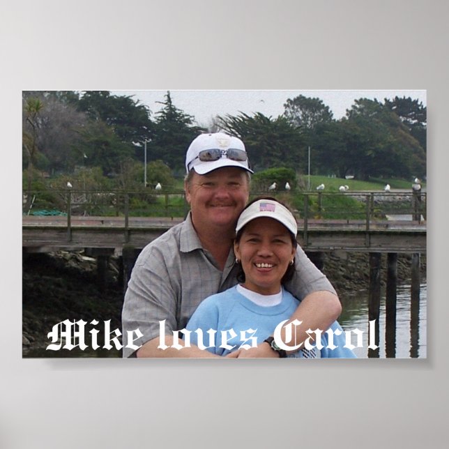 Poster Mike aime Carol (Devant)