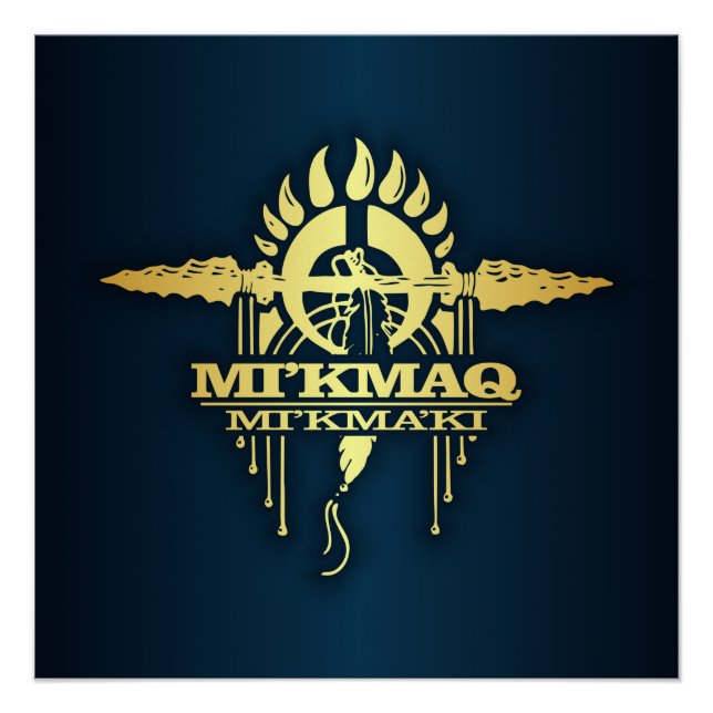 Poster Mi'kmaq (Micmac) 2 (Devant)