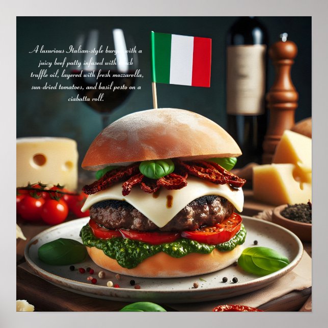 Poster Milanese Munchies : Trésor à la Truffe (Devant)
