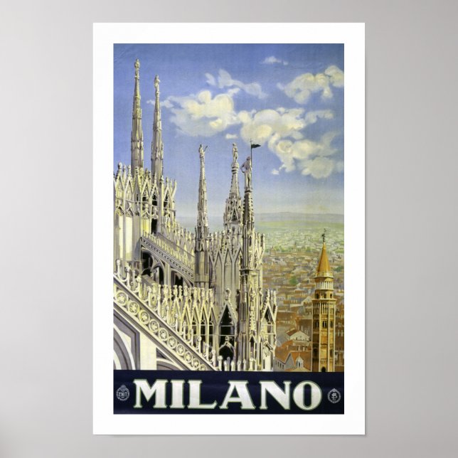 Poster Milano (Devant)
