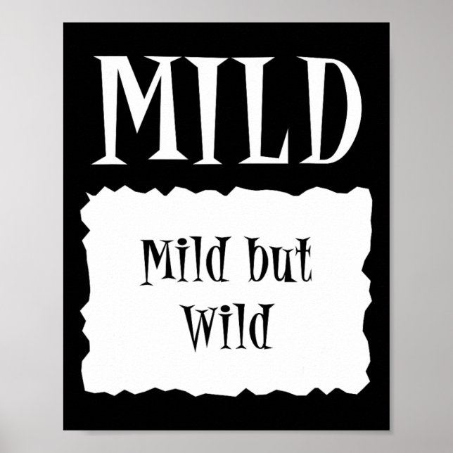 Poster MILD - Halloween Paquet chaud Costume Taco (Devant)