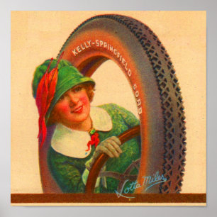 Poster Miles Lotta no. 1 - 1920s Kelly-Springfields m