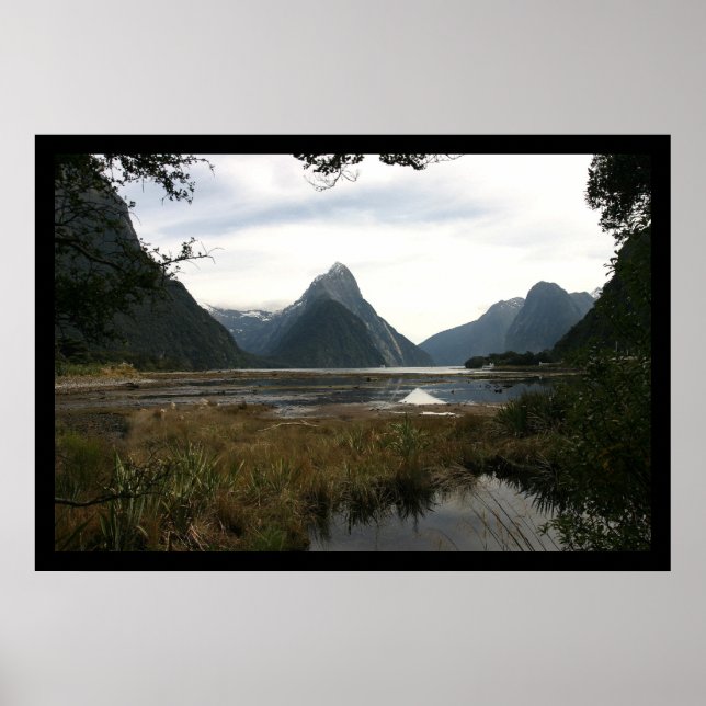 Poster Milford Sound (Devant)