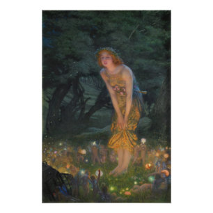 Poster Milieu de l'été Ève CC0353 d'Edouard Robert Hughes