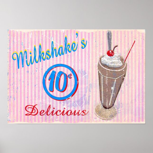 Poster Milkshake II (Devant)