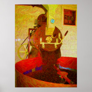 POSTER MILL DE CAFÉ