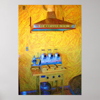 POSTER MILL DE CAFÉ