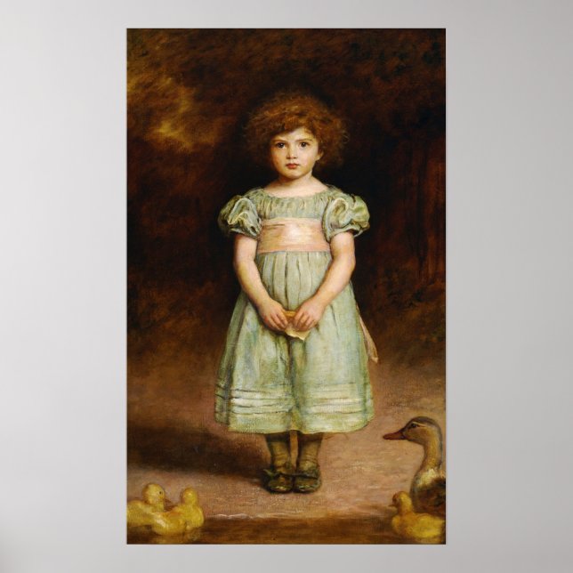 Poster Millais - Canetons (Devant)