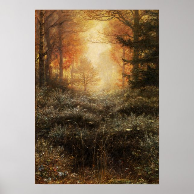 Poster Millais - Furze Dessiné (Devant)