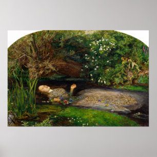 Poster Millais - Ophelia