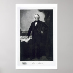 Poster Millard Fillmore, 13e président des États-Unis