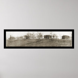 Poster Millsaps Jackson, MS Photo 1910