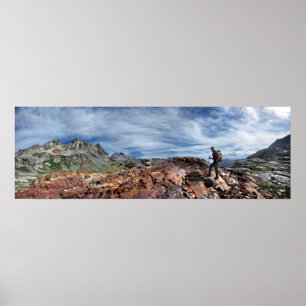 Poster Minarets - Ansel Adams Wilderness - Sierra Nevada