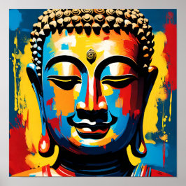 Poster Mindfult dévoilé : Vivid Bouddha Street Art