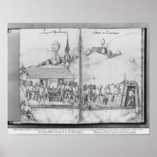 Poster Mine d'argent de La Croix-aux-Mines, Lorraine