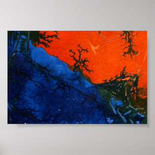 Poster Mini-affiche d'art Abstrait