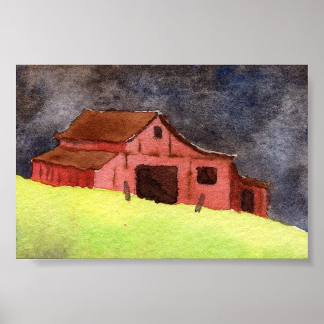Poster Mini-affiche Paysage (Devant)