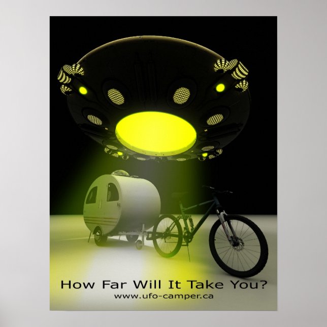 Poster Mini Camper Mark II Design UFO Promo 2 (Devant)