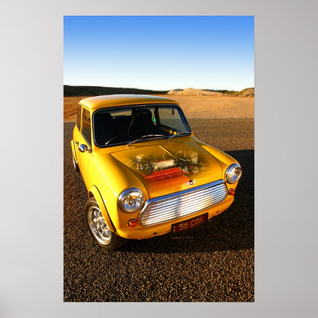 Poster Mini Cooper (Devant)