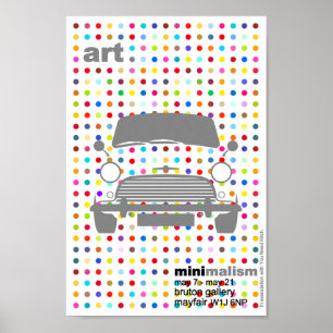 Poster Mini Cooper classique de Damian