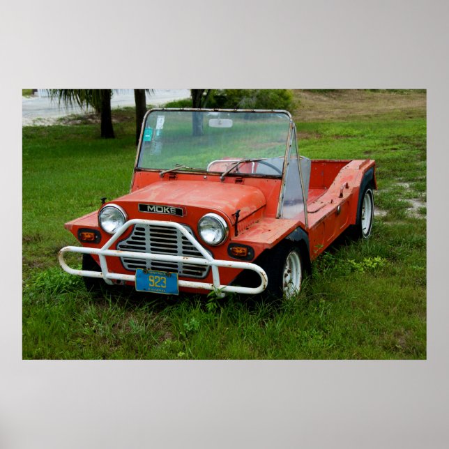 Poster Mini Moke (Devant)