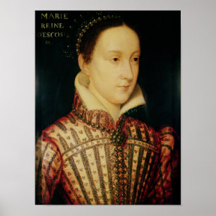 Poster Miniature de la reine de Mary des Ecossais, c.1560
