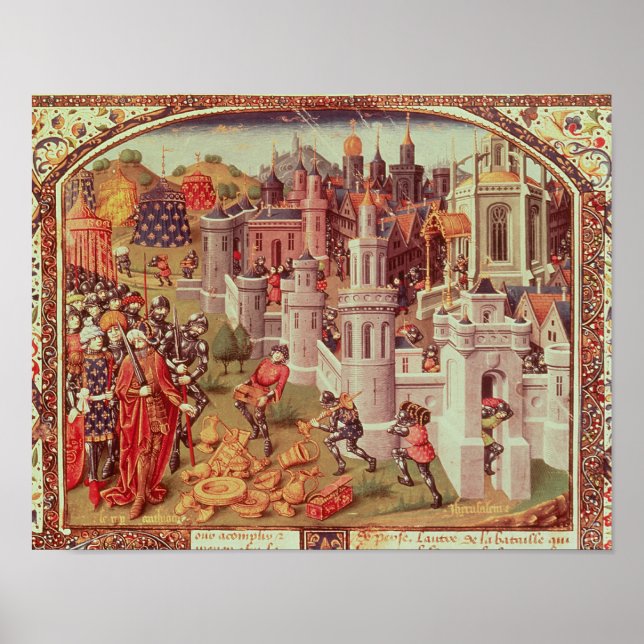 Poster Miniature illuminée d'un universel (Devant)