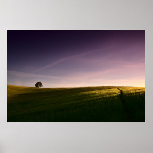 Poster Minimalist Sunset (Old Linslade 9111)