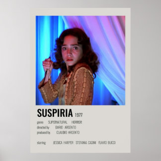 Poster Minimaliste de la suspension