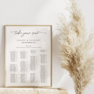 Poster minimaliste en noir et blanc