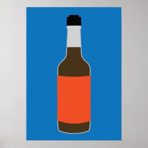 Poster Minimaliste Lea & Perrins