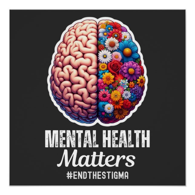Poster Ministère de la santé mentale | Vous êtes importan (Devant)