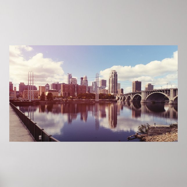 Poster Minneapolis Minnesota  (Devant)