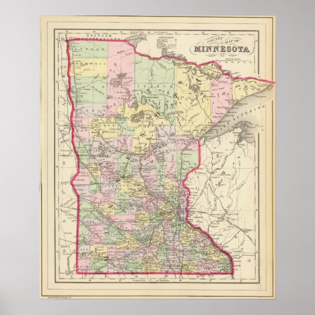 Poster Minnesota 8 (Devant)