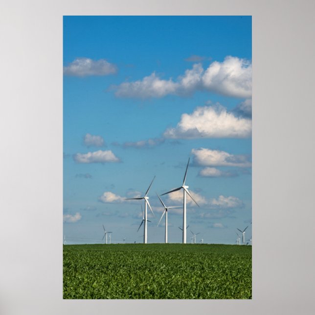 Poster Minnesota, Dexter, Grand Meadow Wind Farm 2 (Devant)